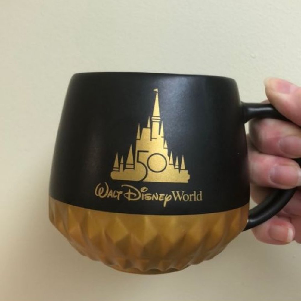 NWT!  Festive Starbucks Walt Disney World 50th Anniversary Mug